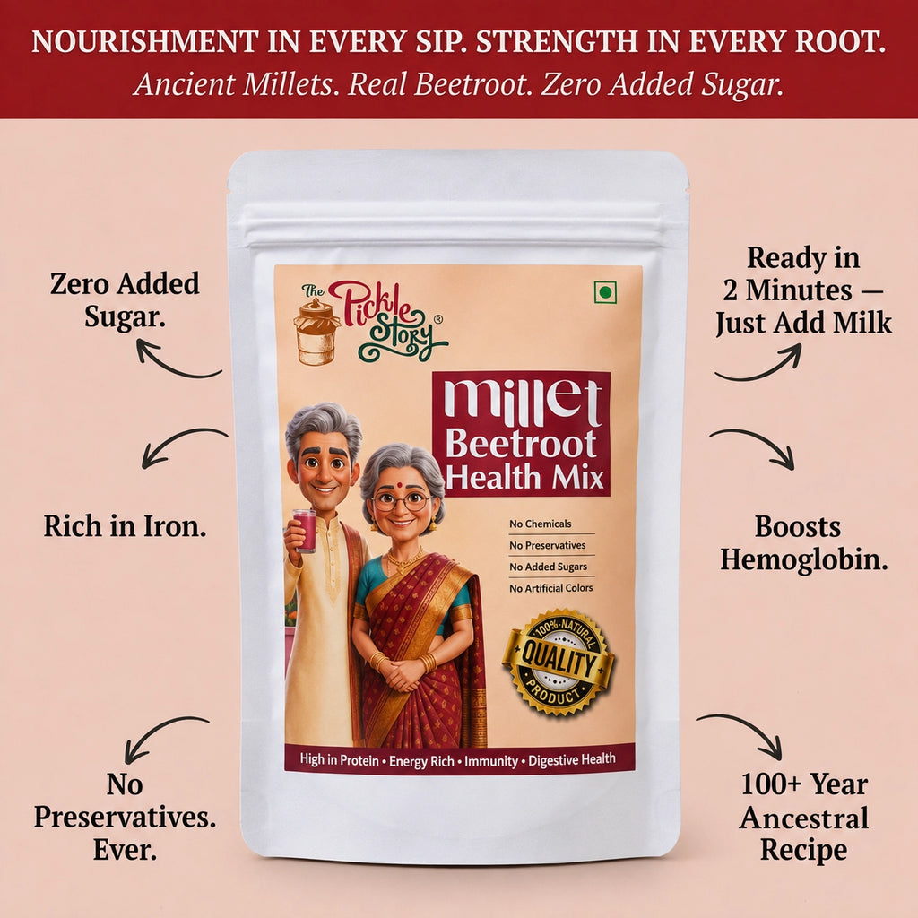Millet beetroot health mix ingredients and details