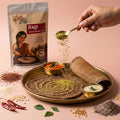 Ragi dosa ready mix, homemade millet breakfast mix by The Pickle Story