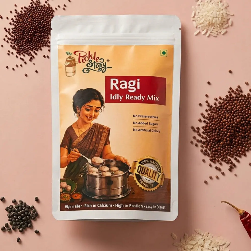 Ragi idly ready mix in a 250 g pack
