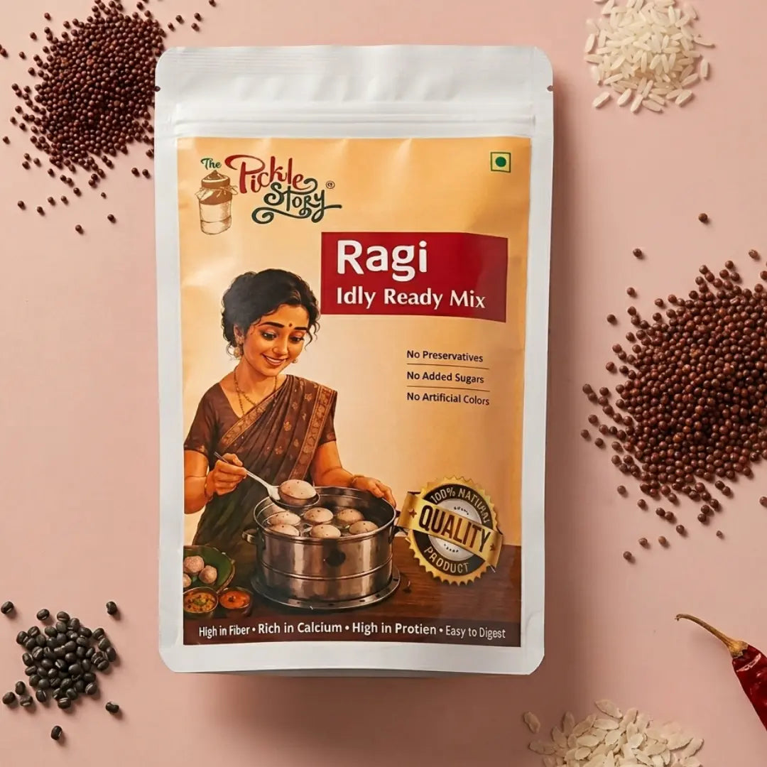 Ragi idly ready mix in a 250 g pack