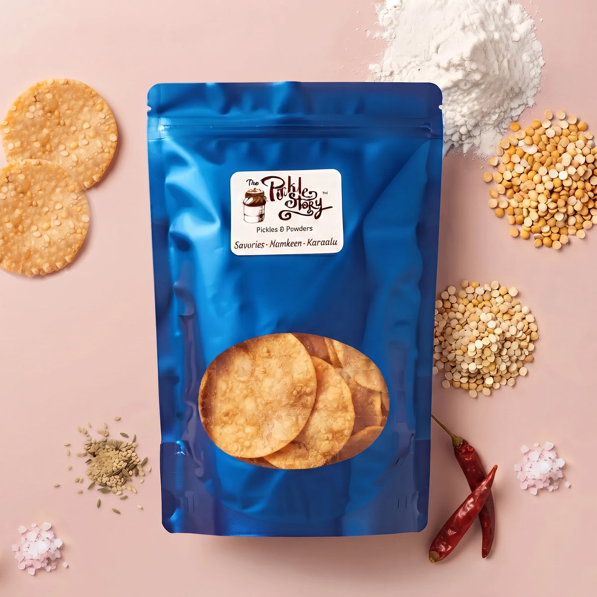 Pappu billalu in a 350 g pack