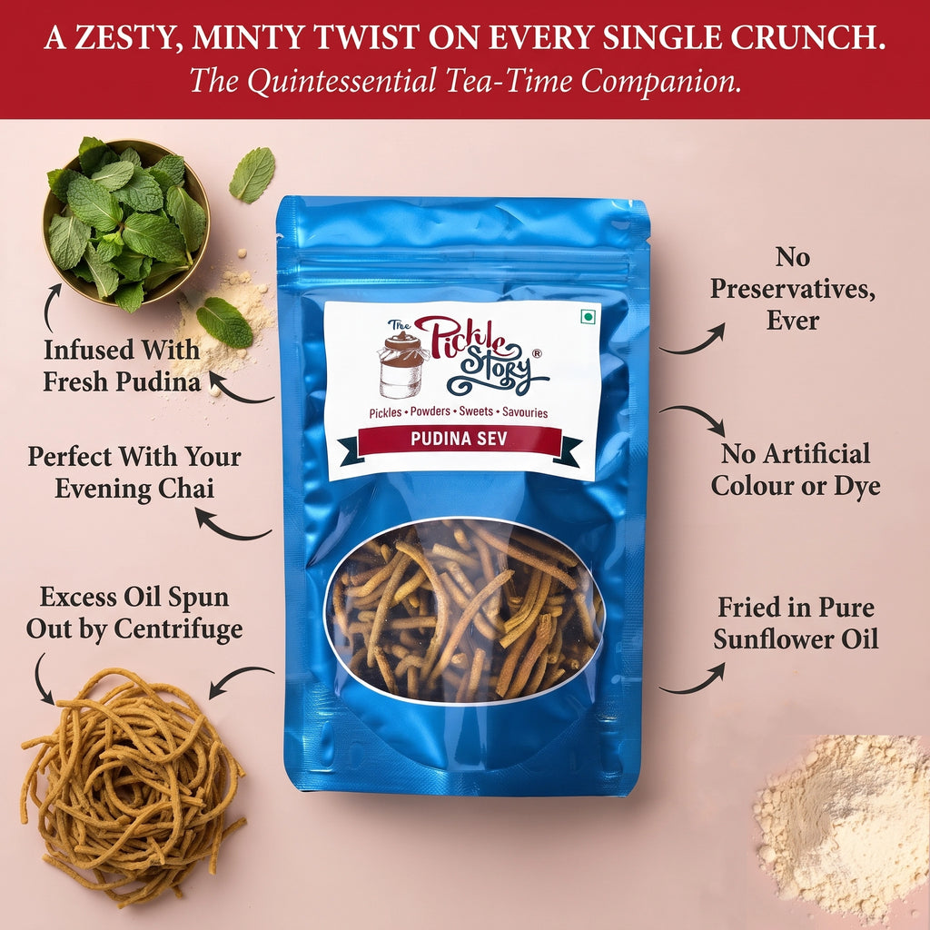 Pudina sev ingredients and details