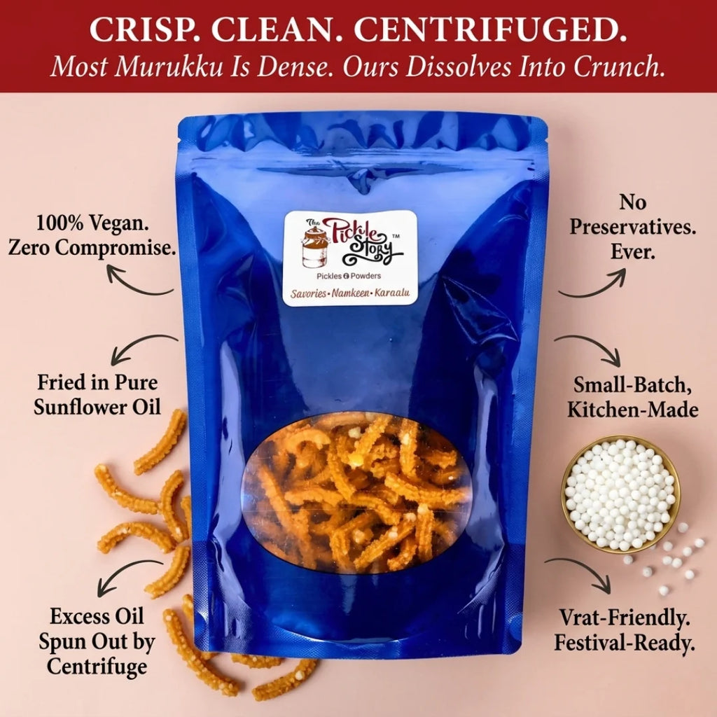 Sabudana murukku ingredients and details