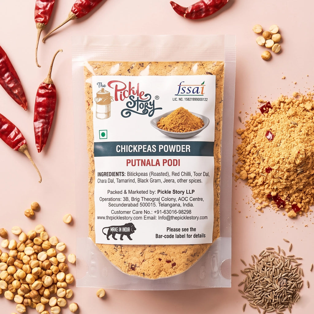 Putnala podi in an 80 g pack
