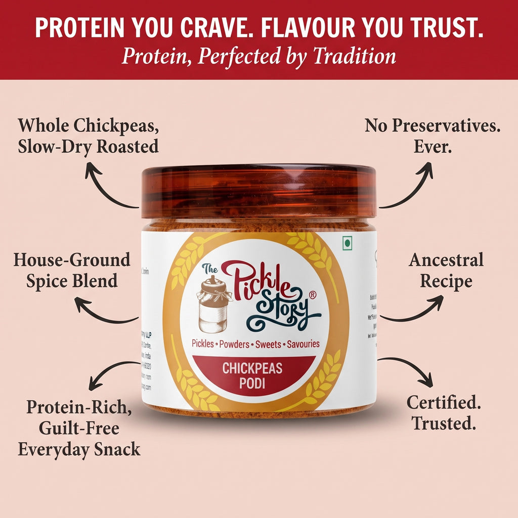 Putnala podi ingredients and details