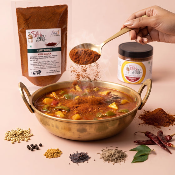 All-in-one Andhra curry masala, homemade spice mix by The Pickle Story
