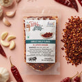 Garlic chilli flakes in an 80 g pack