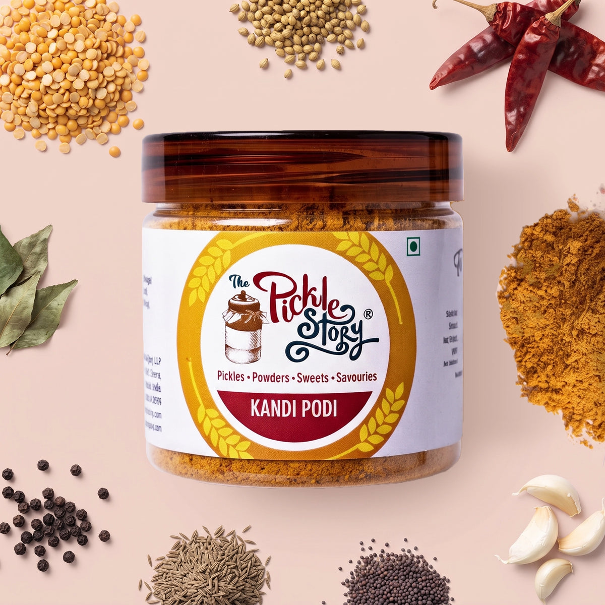 Kandi podi in a 100 g pack