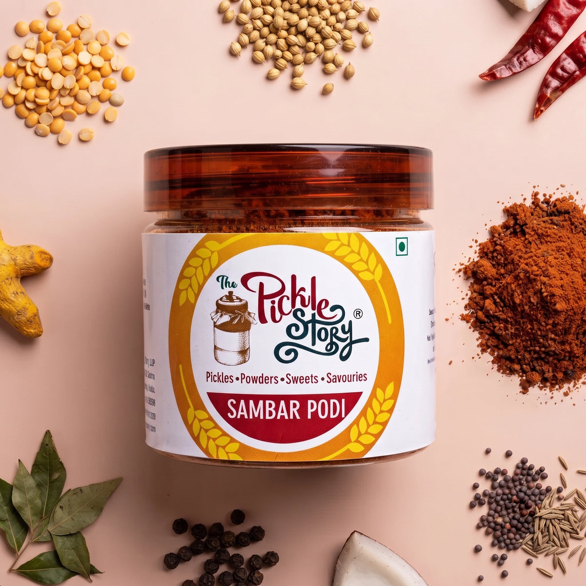Sambar podi in a 100 g pack