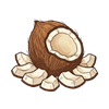 Dried Coconut