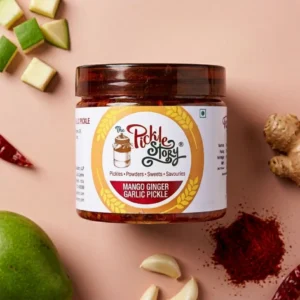 Mango Ginger Garlic Pickle  - Allapkai - 200 Grams (PET))