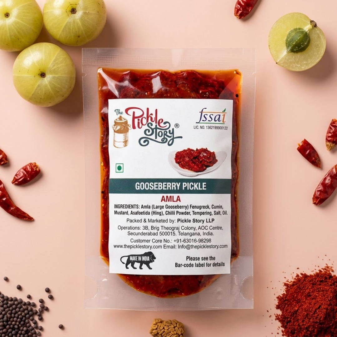 Gooseberry Pickle – usirikaya Pachadi – Taster Pack 50 Grams