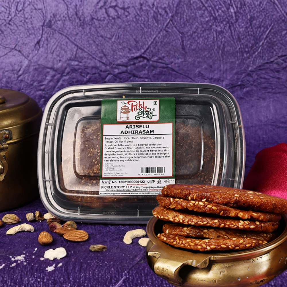 Jaggery Rice Sweet – Ariselu (Adhirasam)