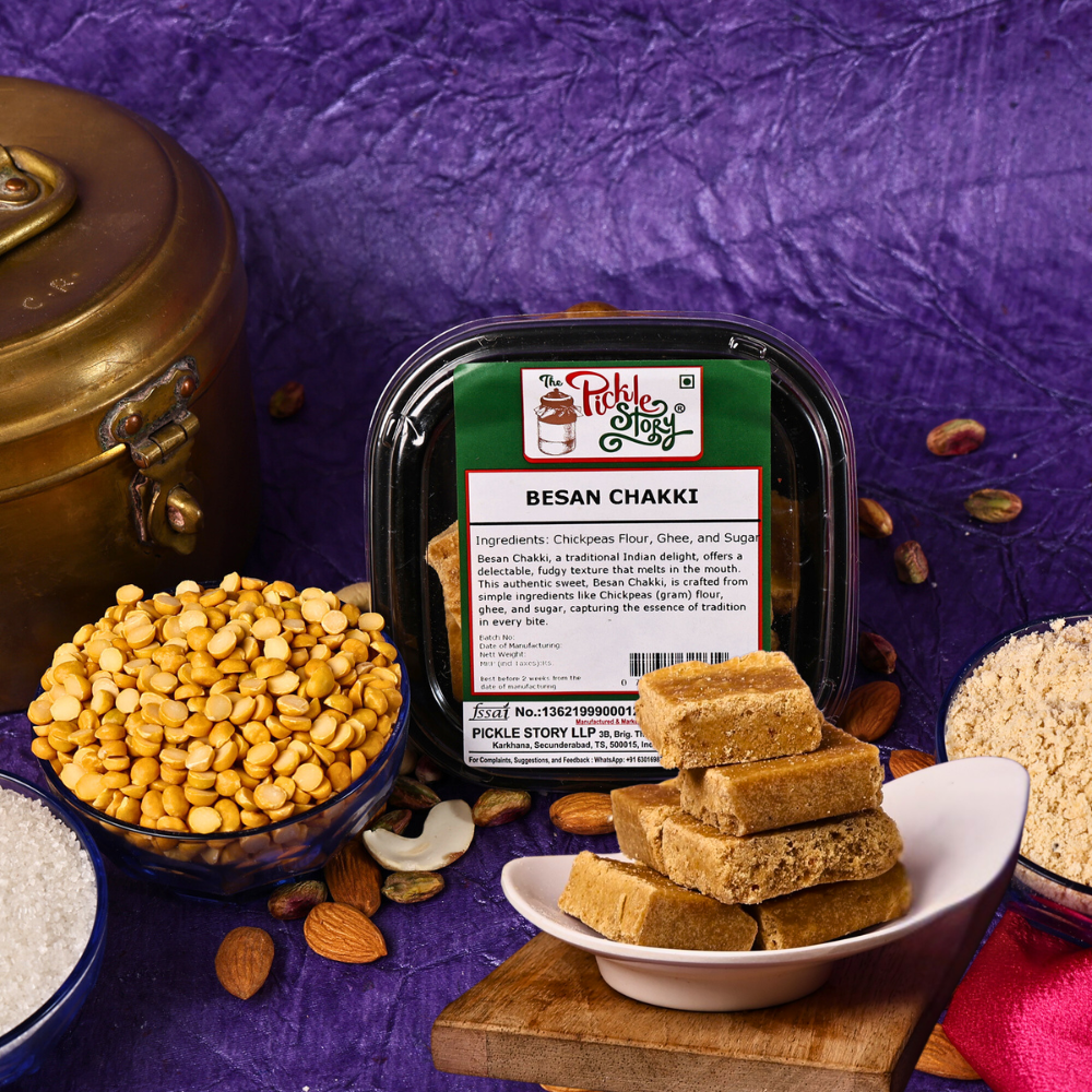 Gram Flour Fudge – Besan Chakki (Mohanthal)