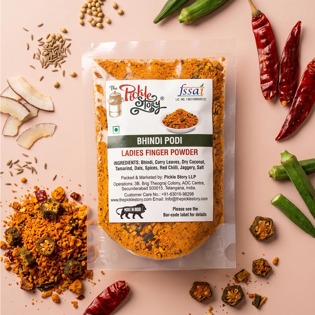 Bhindi/ Okra / Ladies Finger Podi – 50 Grams