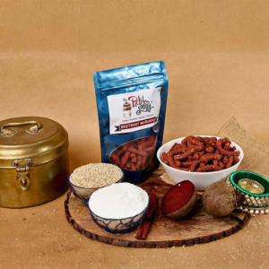 Beetroot Murukku - Beetroot Chakli - 100 Grams