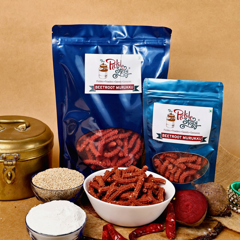 Beetroot Murukku – Beetroot Chakli