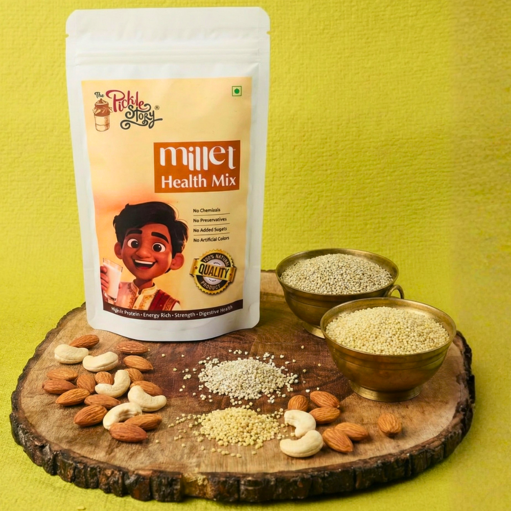 Millet Health Mix – High-Protein & Growth Support | No Added Sugar & Preservative-Free
