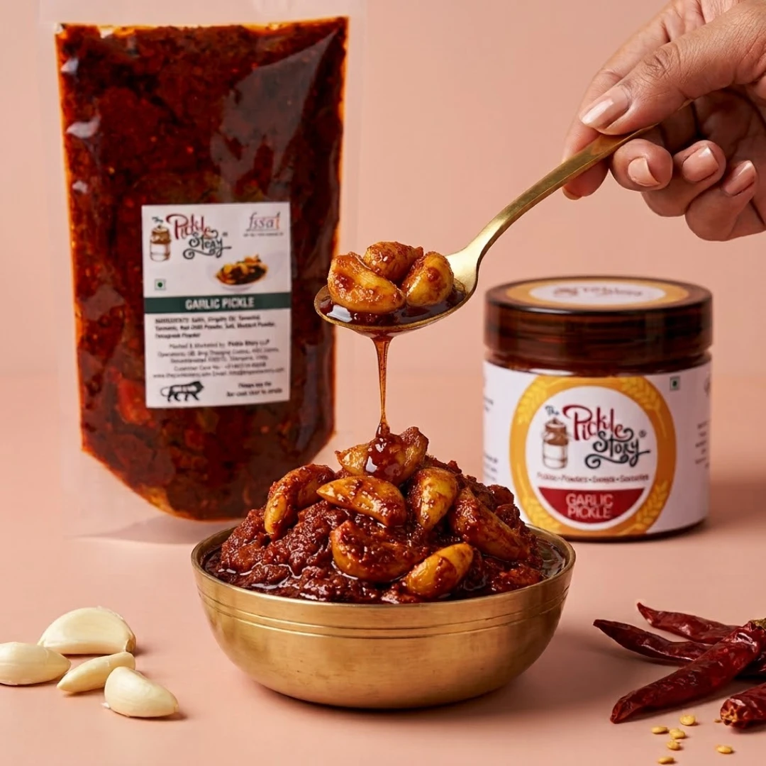 Garlic Pickle (Lahsun Ka Achar)