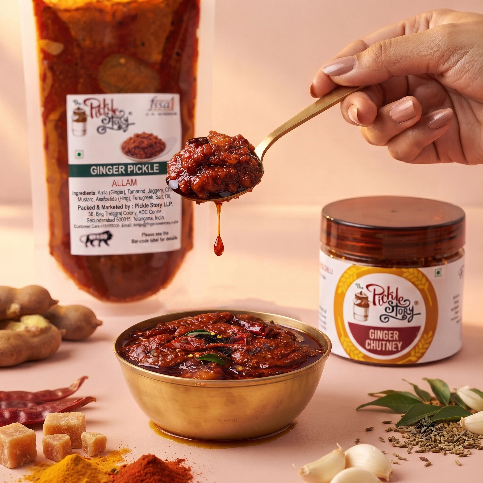 Ginger Chutney – Allam Pachadi