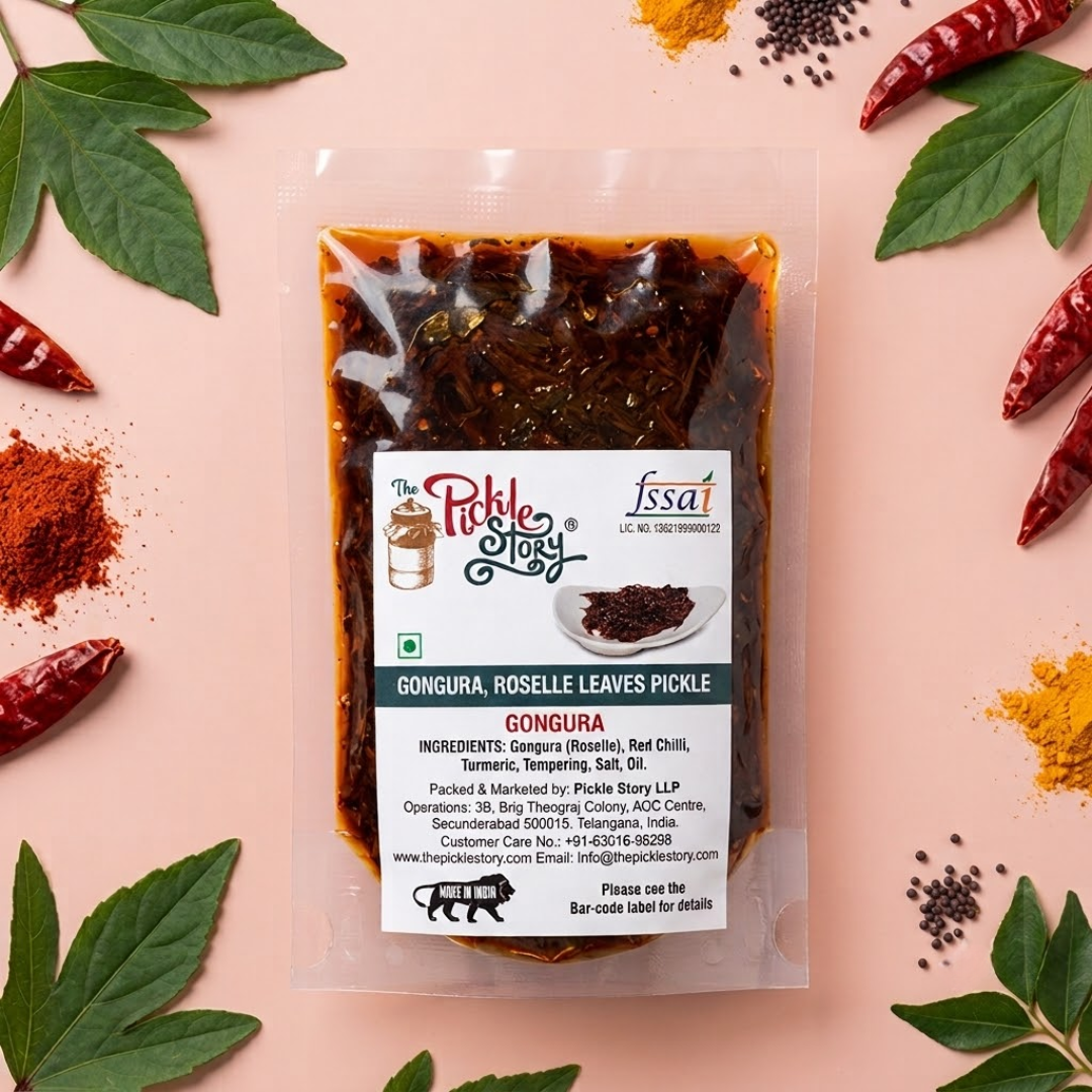 Gongura Pickle – Taster Pack 50 Grams
