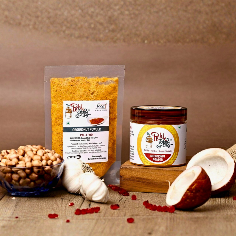 Peanut (Groundnut) Podi – Protein-Rich Crunchy Rice & Dosa Mix