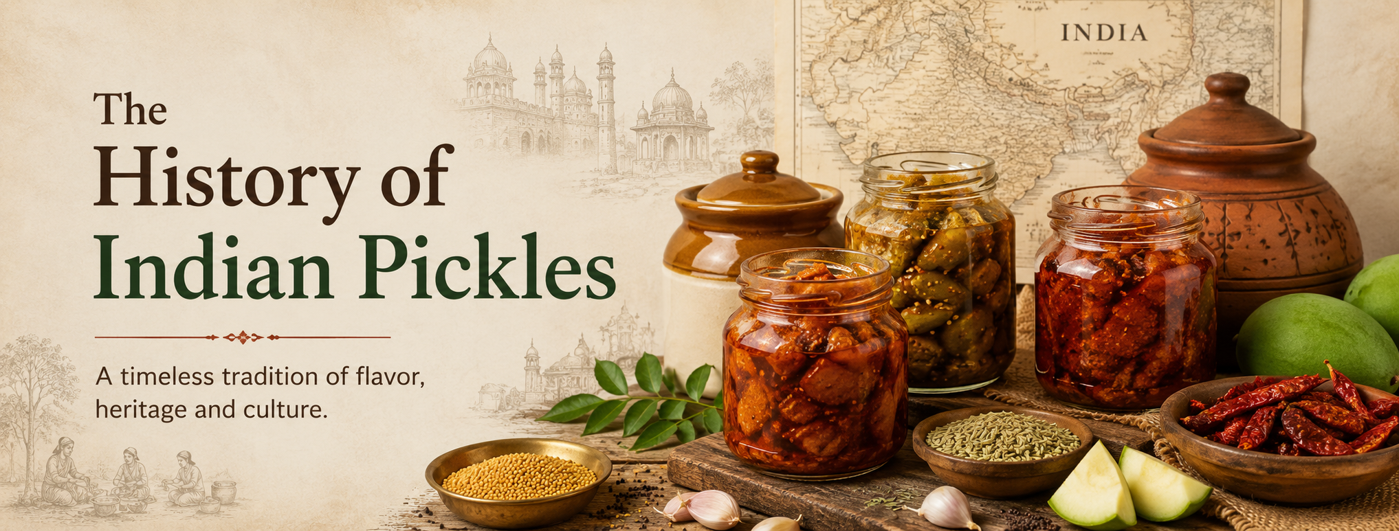 History of Indian Pickles