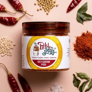 Spicy Idly Karam Podi - Authentic South Indian Guntur Style Spice - 100 Grams (PET Jar)