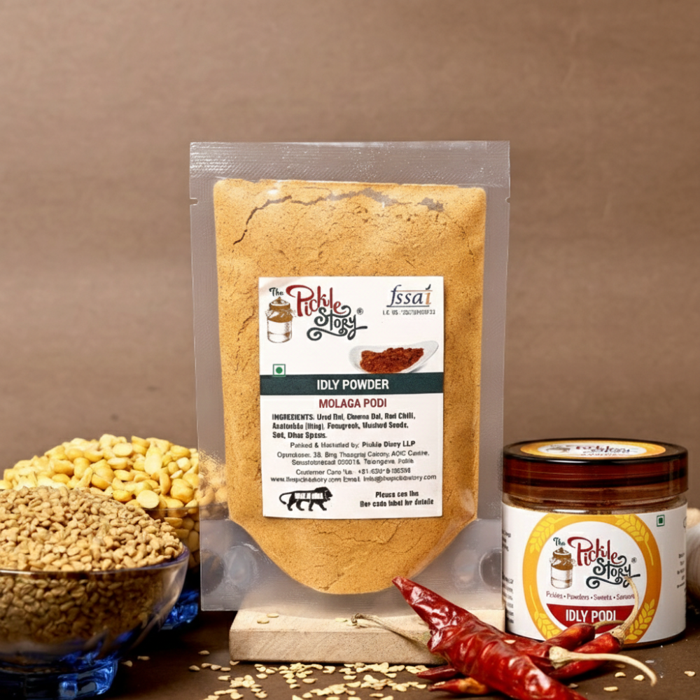 Traditional Idly Podi (Gunpowder) – Homemade Style Lentil Spice Mix