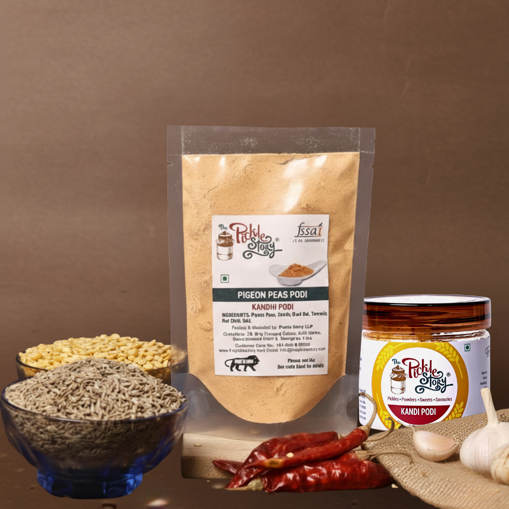 Roasted Kandi Podi (Paruppu Podi) – Classic Lentil Rice Mix