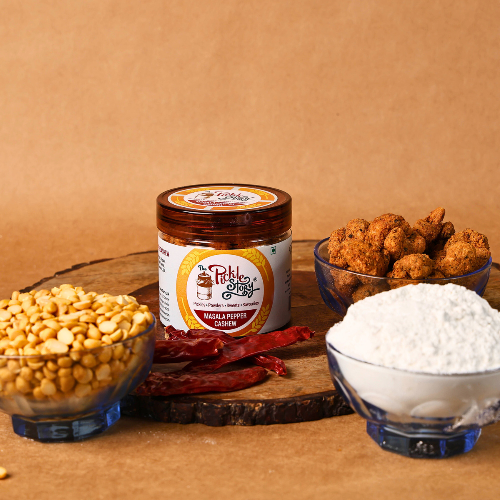 Pepper Roasted Cashews – Masala Pepper Kaju