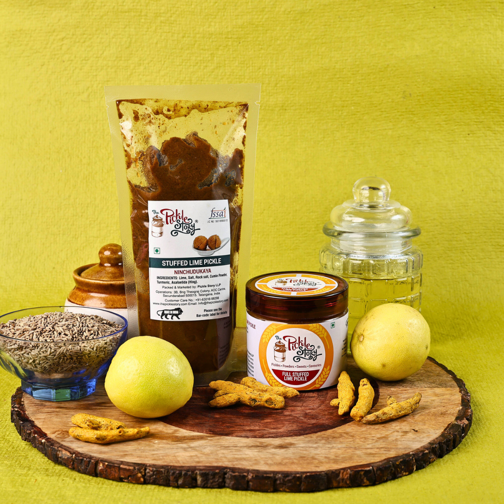 Stuffed Lime Pickle – Ninchudkaya