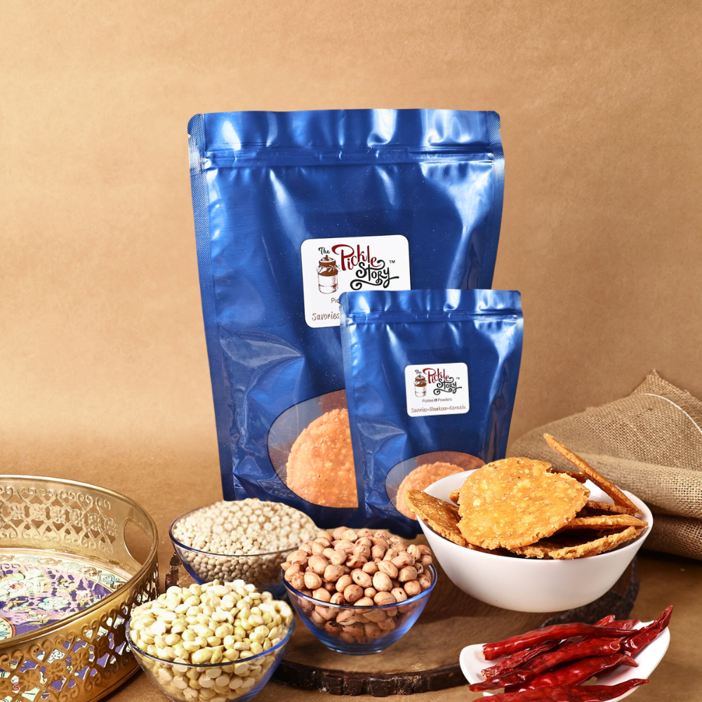 Spiced Rice Crackers – Pappu Billalu (Chekkalu)