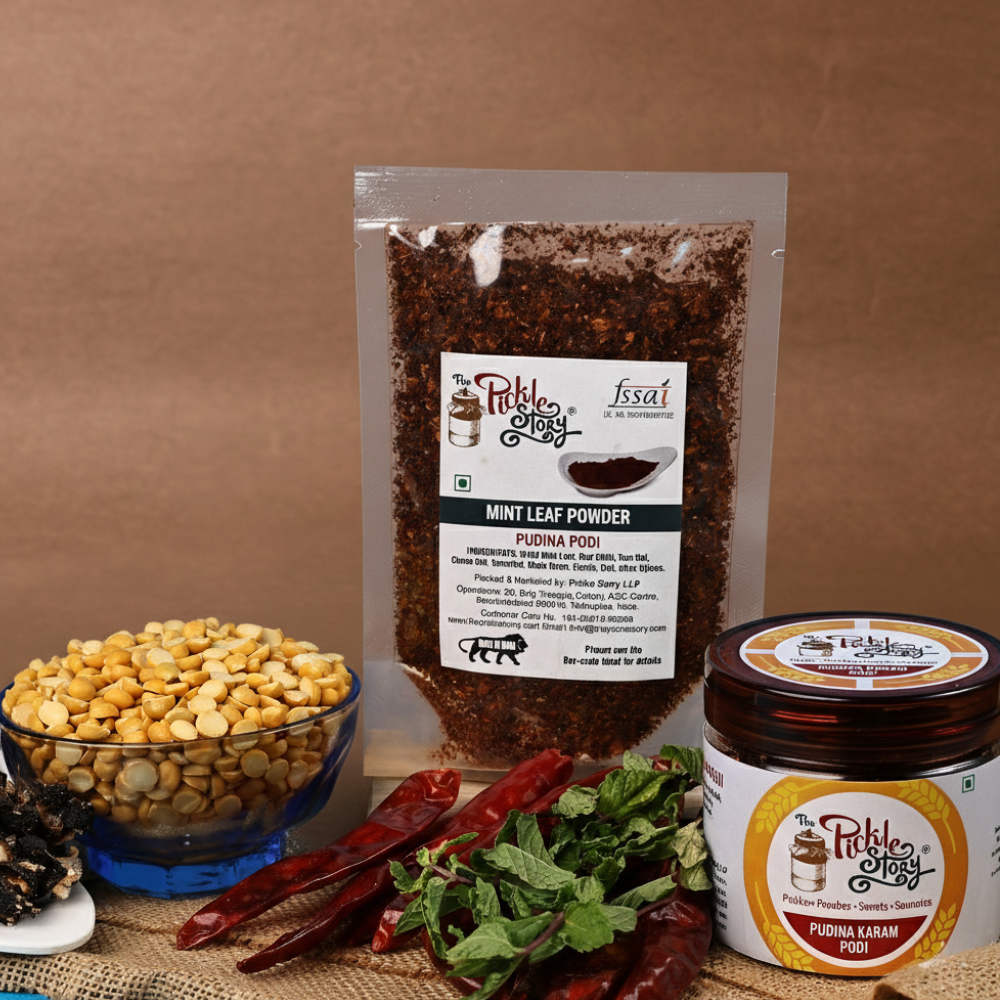 Fresh Mint (Pudina) Karam Podi – Refreshing Zest & Better Digestion