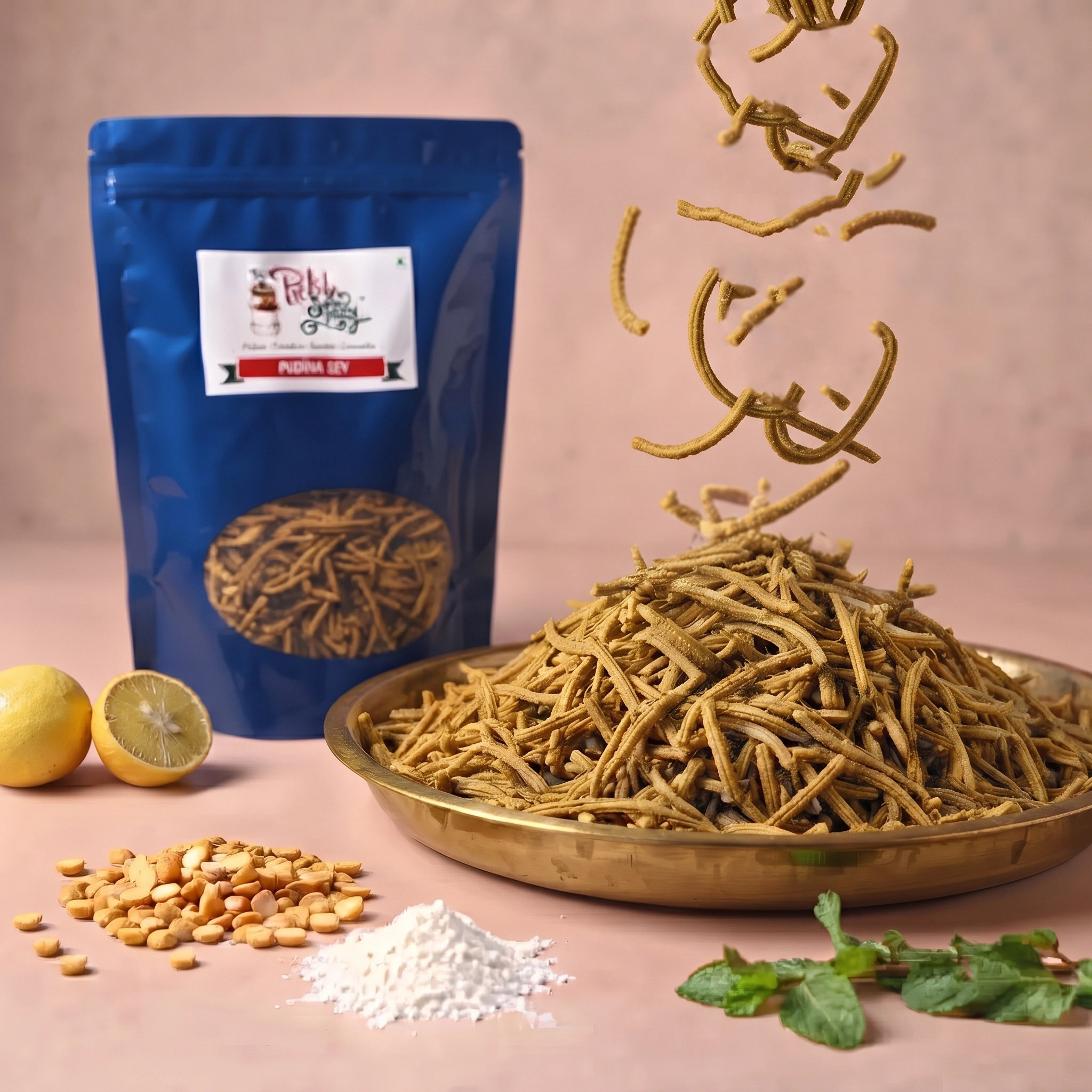 Mint Crisp Noodles – Pudina Sev