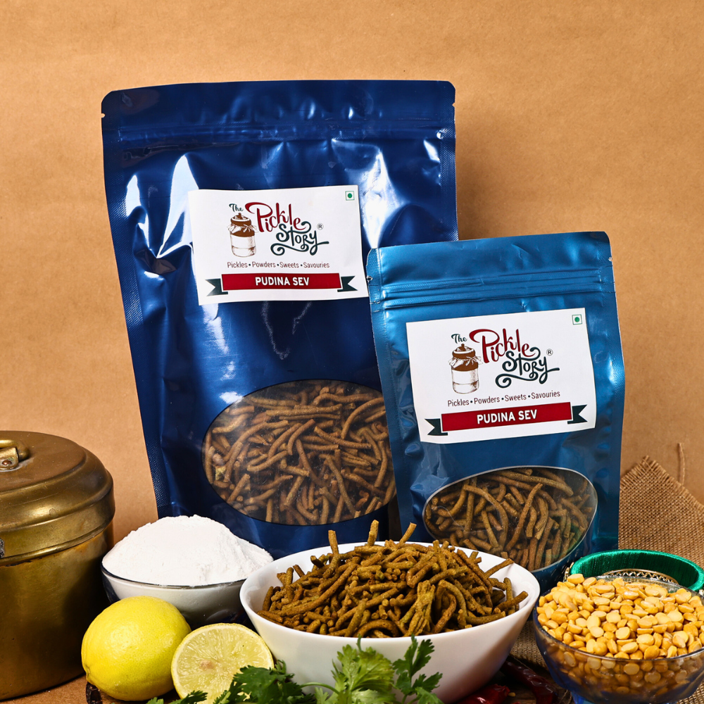Mint Crisp Noodles – Pudina Sev