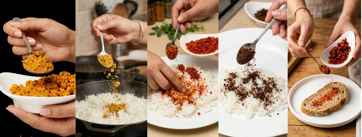 How to Make Instant Flavored Rice with Different Podis