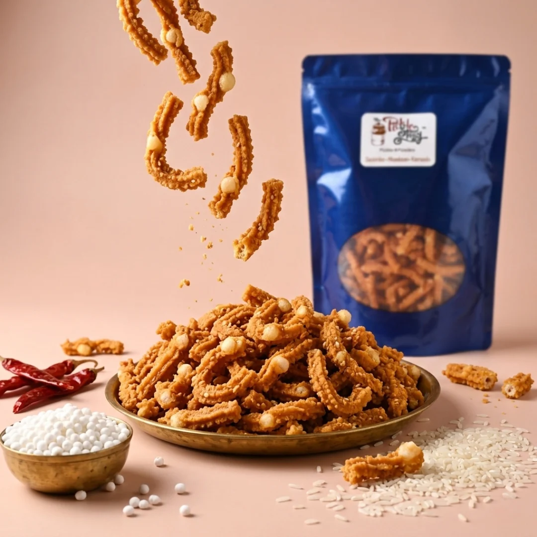 Sago Murukku – Sabudana Murukku
