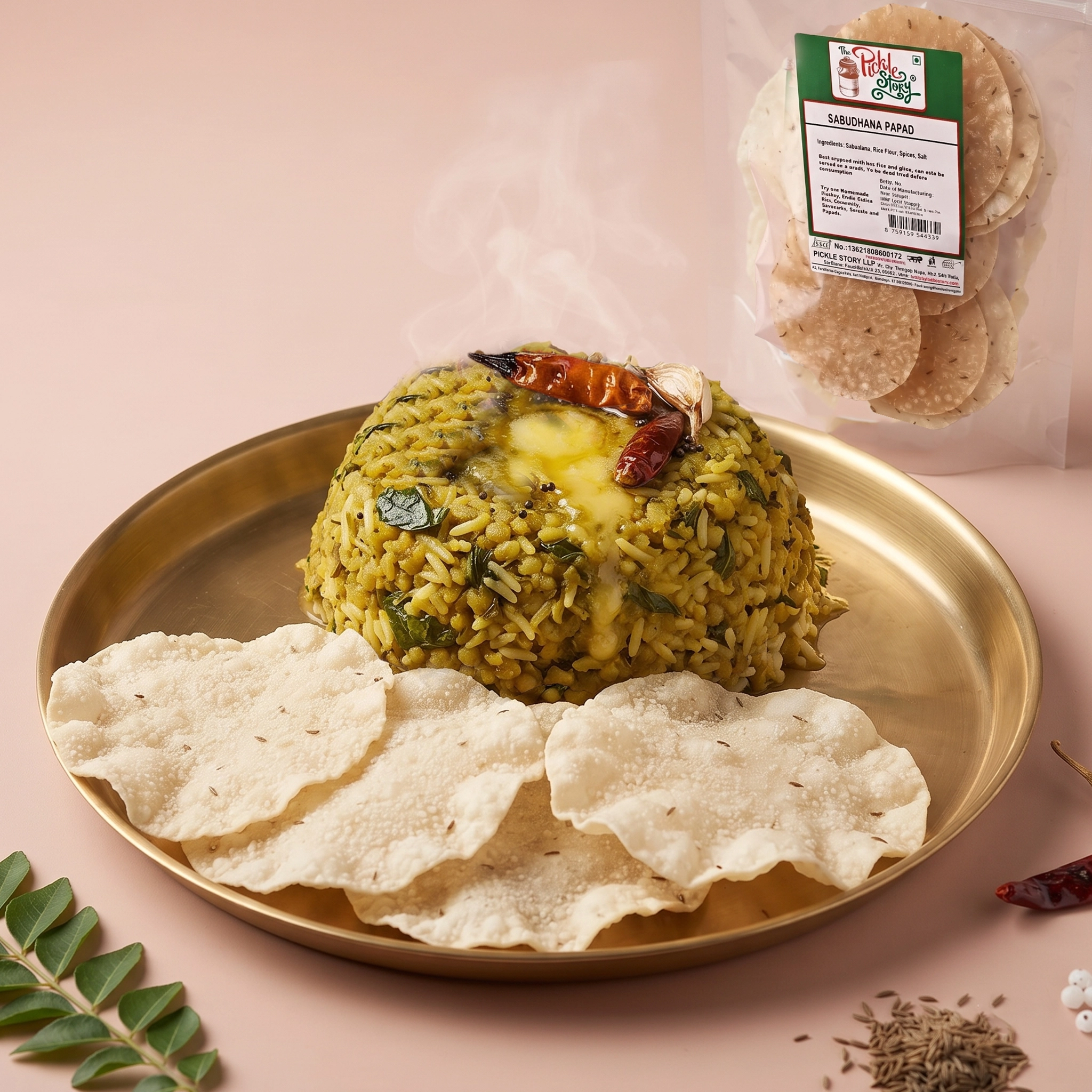 Sago Papad – Sabudana Appadam