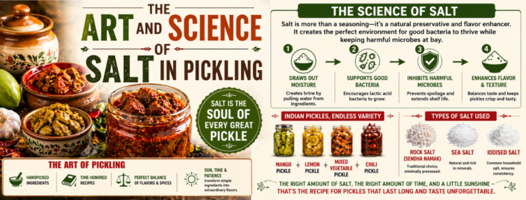 The Art and Science of Salt in Pickling