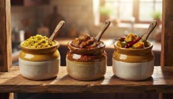 The Timeless Delights of Mustard, Sesame, and Mango Pickle – UPPUKAI