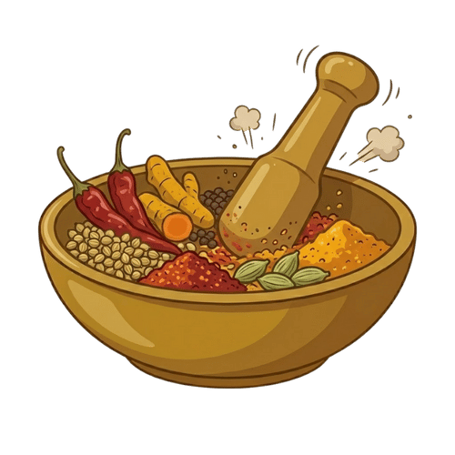 Specially Pounded Spices