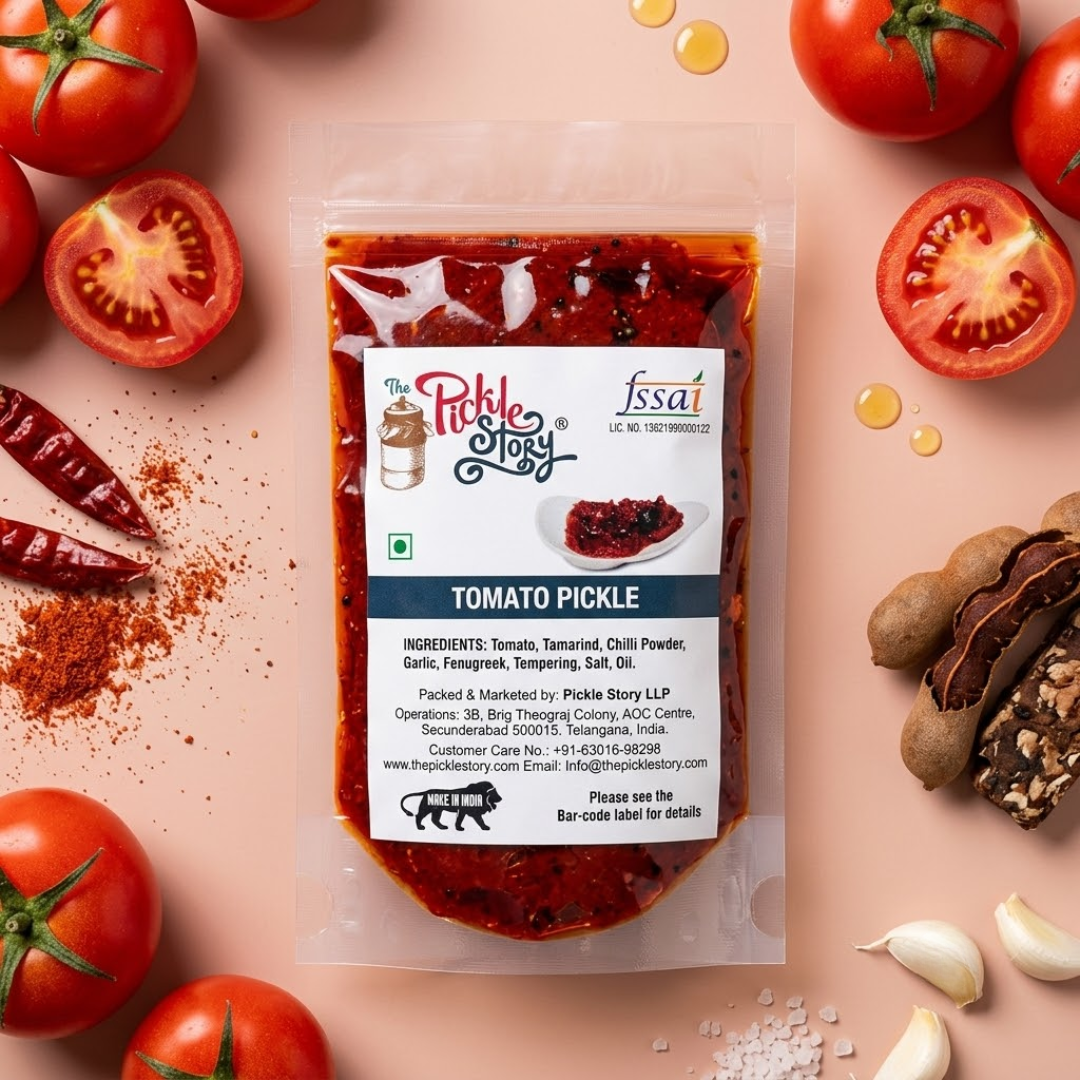 Tomato Pickle – Taster Pack 50 Grams