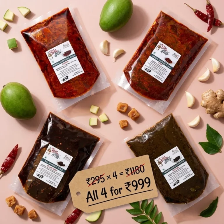 Top Pickle Flavours - 500 Grams