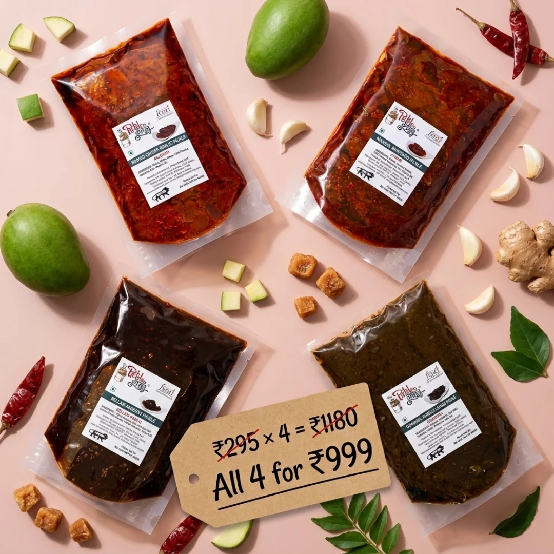 Top Pickle Flavours – 500 Grams