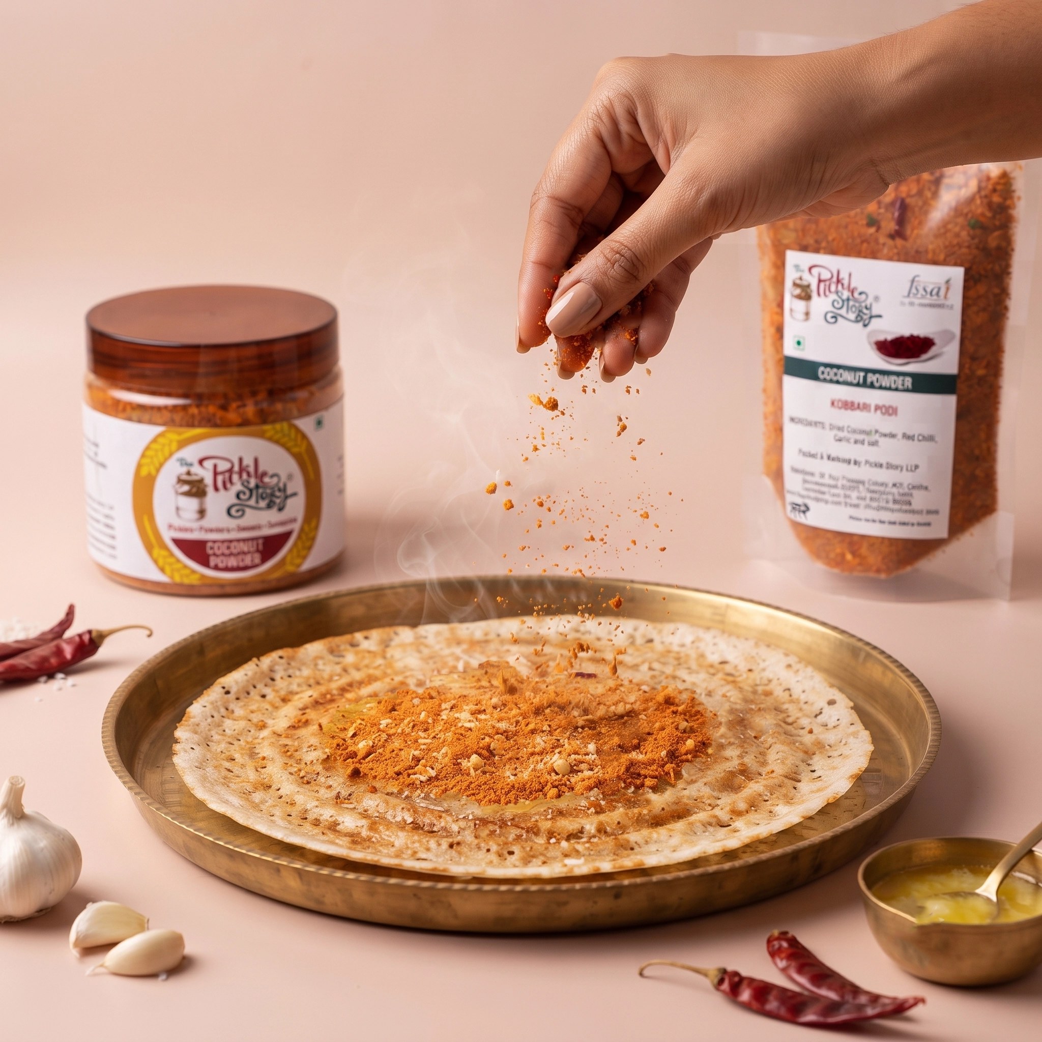 Spiced Coconut Powder – Kobbari Podi – Natural Fiber & Keto Friendly