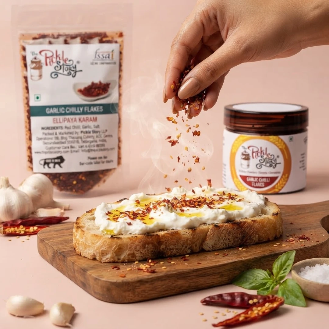 Garlic Chilli Flakes – Spicy Seasoning & Immunity Support