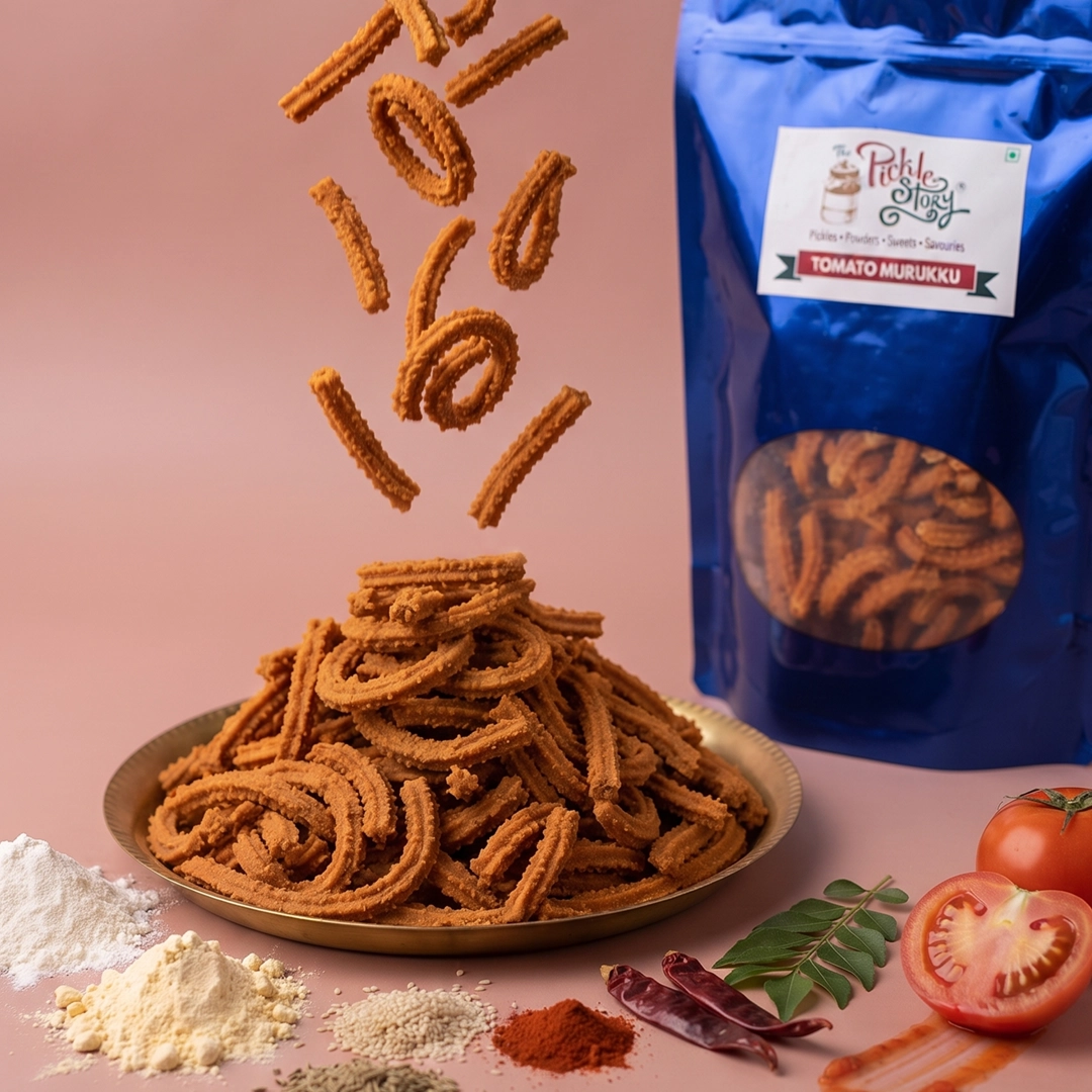 Tomato Murukku – Tomato Chakli